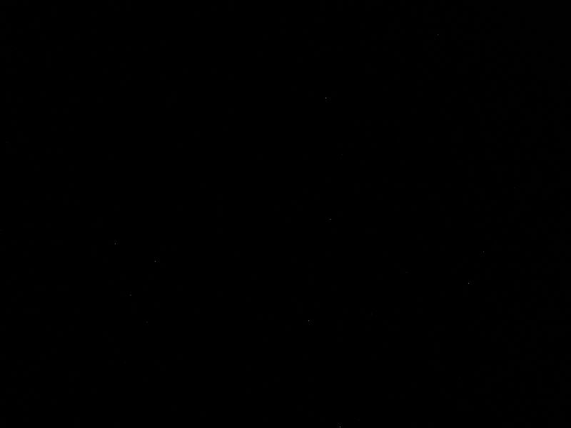 写真では真黒ですが満天の星空です。想像して下さい。