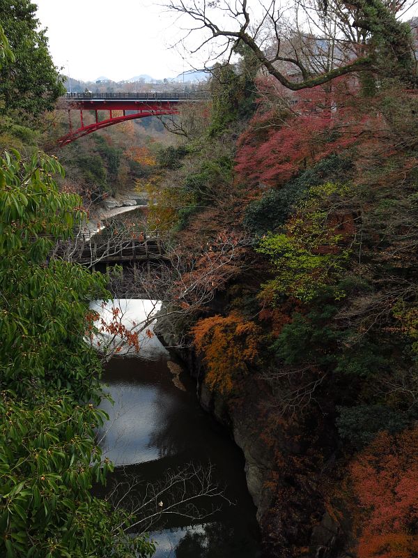 日本三大奇橋『猿橋』。