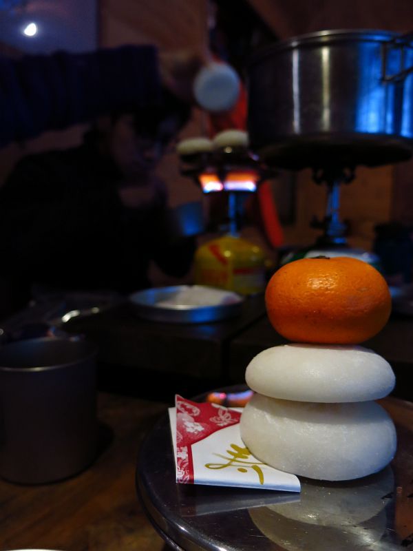 ついでに鏡餅。
